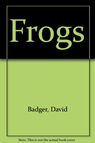 Beispielbild fr Frogs zum Verkauf von AwesomeBooks