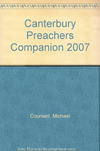 Stock image for Canterbury Preachers Companion 2007 for sale by AwesomeBooks