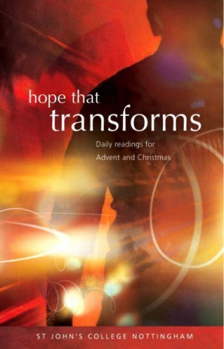 Beispielbild fr Hope That Transforms: Daily Readings for Advent and Christmas zum Verkauf von AwesomeBooks