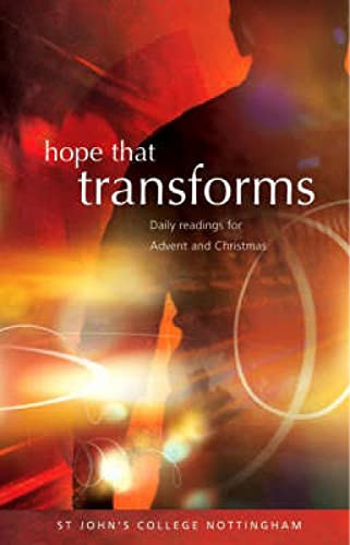 9781853117848: Hope That Transforms: Daily Readings for Advent and Christmas