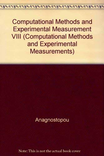 Immagine dell'editore per Computational Methods and Experimental Measurements VIII venduto da Richard Booth's Bookshop