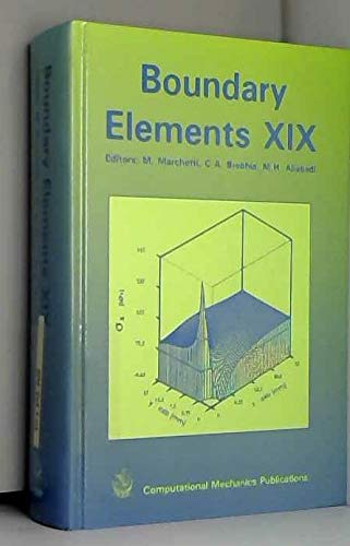 Stock image for Boundary Elements XIX for sale by Zubal-Books, Since 1961