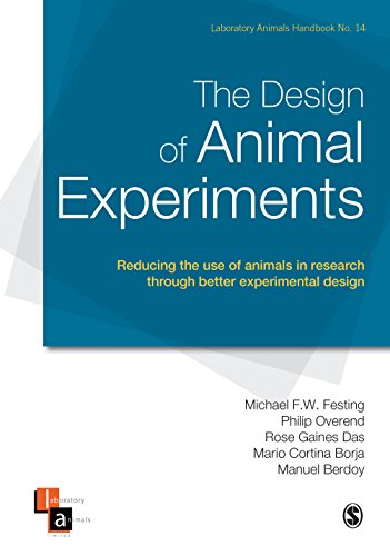 9781853155130: Design of Animal Experiments: Reducing the Use of Animals in Research through Better Experimental Design: 14 (Laboratory Animal Handbooks)