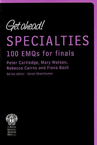 Beispielbild fr Get ahead! Specialties: 100 EMQs for Finals zum Verkauf von Goldstone Books