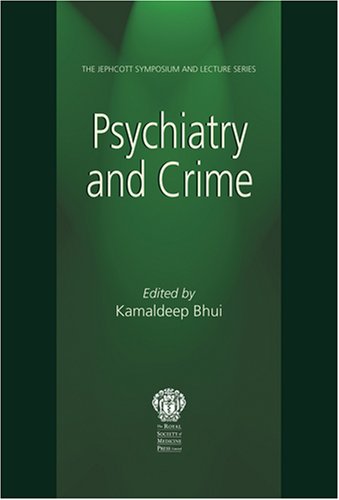 Imagen de archivo de Psychiatry and Crime a la venta por Housing Works Online Bookstore