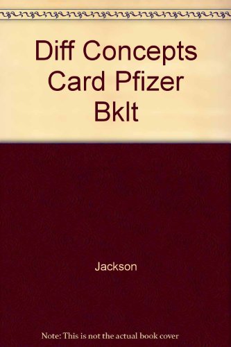 Diff Concepts Card Pfizer Bklt (9781853173356) by Jackson