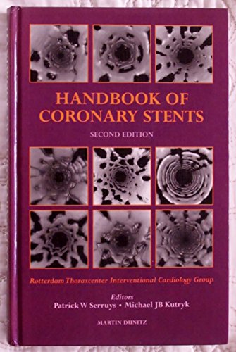 Stock image for Coronary Stents Handbook for sale by BookHolders