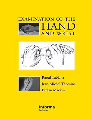 Beispielbild fr Examination of the Hand and Wrist zum Verkauf von Better World Books Ltd