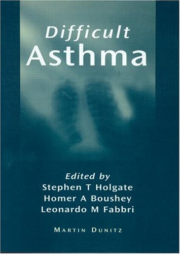 Imagen de archivo de Difficult Asthma a la venta por Zubal-Books, Since 1961