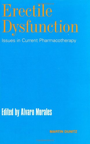 Beispielbild fr Issues in the Pharmacotherapy of Erectile Dysfunction zum Verkauf von Better World Books