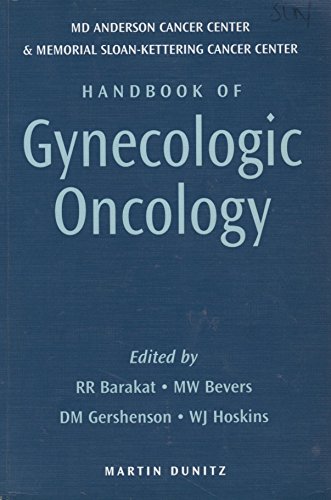 Imagen de archivo de Handbook of Gynaecologic Oncology a la venta por K & L KICKIN'  BOOKS