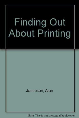 Beispielbild fr Finding Out About.printing (Finding Out) zum Verkauf von MusicMagpie