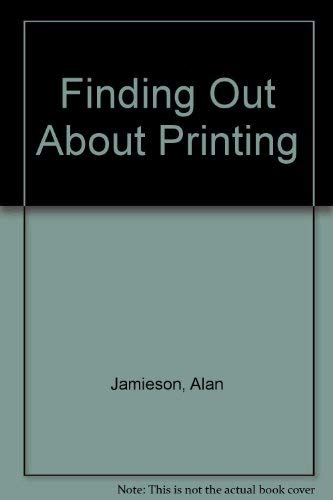 Stock image for Finding Out About.printing (Finding Out) for sale by MusicMagpie