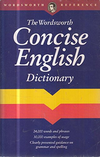 9781853263033: The Wordsworth Concise English Dictionary