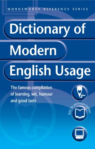 Imagen de archivo de Dictionary of Modern English Usage a la venta por Better World Books