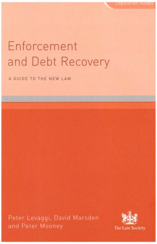 Enforcement and Debt Recovery (9781853286537) by Peter Levaggi
