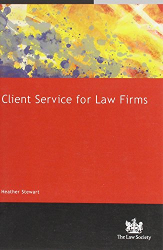 Beispielbild fr Client Service for Law Firms zum Verkauf von AwesomeBooks