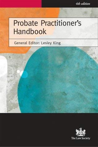 9781853288319: Probate Practitioner's Handbook