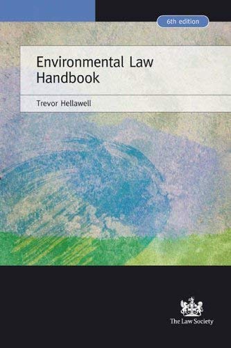 Beispielbild fr Environmental Law Handbook zum Verkauf von AwesomeBooks
