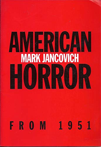 9781853311499: American Horror from 1951 to the Present: 27 (British Association for American Studies (BAAS) Pamphlets)