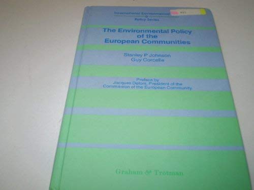 9781853332258: Environmental Policy of the European Communities (International Environmental Law and Policy)