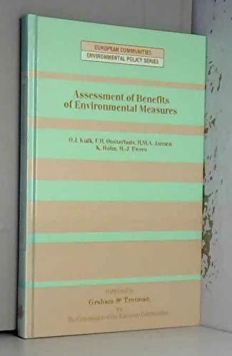 9781853336386: Assessment of Benefits of Environmental Measures (European Communities Environmental Policy Series)