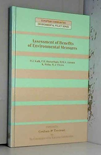 Stock image for Assessment of Benefits of Environmental Measures. ( European Communities Environmental Policy Series) . for sale by ralfs-buecherkiste