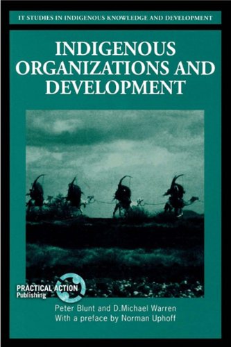 Beispielbild fr Indigenous Organizations and Development zum Verkauf von Buchpark