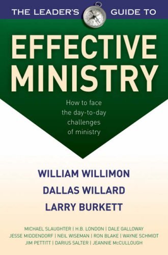 Beispielbild fr The Leaders Guide to Effective Ministry: How to Face the Day-to-day Challenges of Ministry zum Verkauf von WorldofBooks