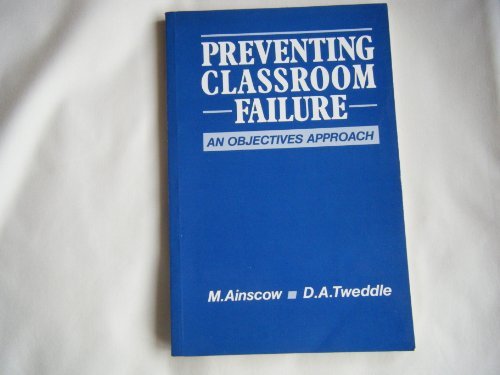 Beispielbild fr Preventing Classroom Failure zum Verkauf von Phatpocket Limited