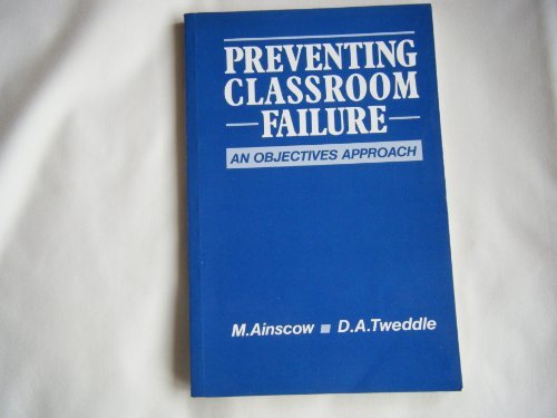 Imagen de archivo de Preventing Classroom Failure a la venta por Phatpocket Limited