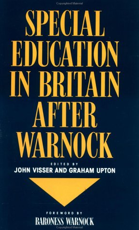 Imagen de archivo de Special Education in Britain after Warnock a la venta por WorldofBooks