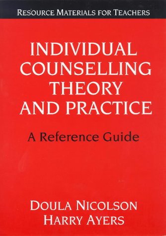 Stock image for Individual Counsel Theory (Resource Materials for Teachers Ser) for sale by WorldofBooks