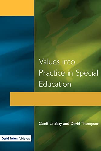 Imagen de archivo de Values into Practice in Special Education a la venta por Better World Books: West