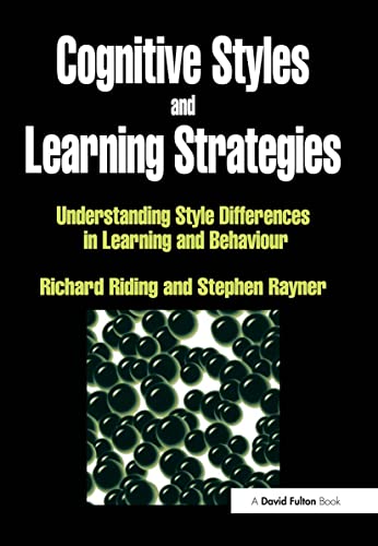 9781853464805: Cognitive Styles and Learning Strategies