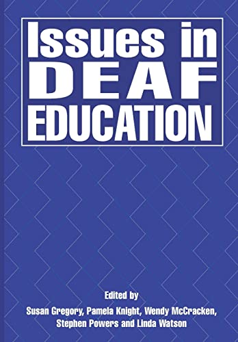 Beispielbild fr Issues in Deaf Education zum Verkauf von Blackwell's