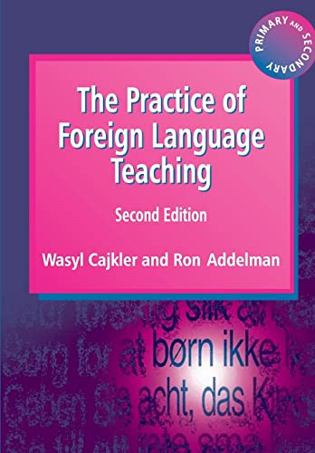 9781853465703: The Practice of Foreign Language Teaching