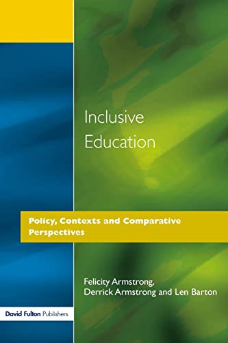 Inclusive Education (9781853466328) by Armstrong, Feliicity; Armstrong, Derrick; Barton, Len