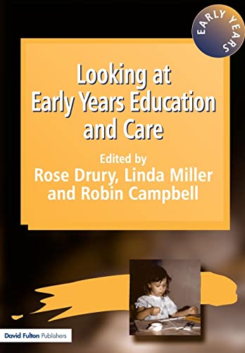 Beispielbild fr Looking at Early Years Education and Care zum Verkauf von Better World Books