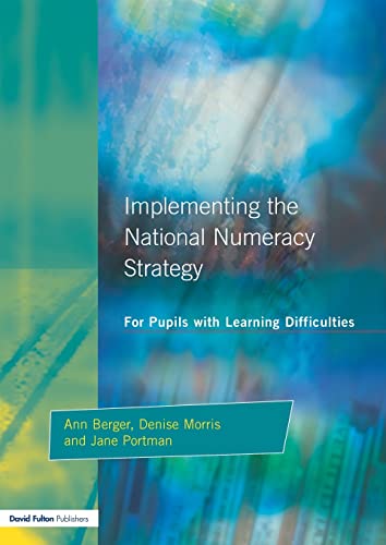 Beispielbild fr Implementing the National Numeracy Strategy: For Pupils with Learning Difficulties zum Verkauf von WorldofBooks