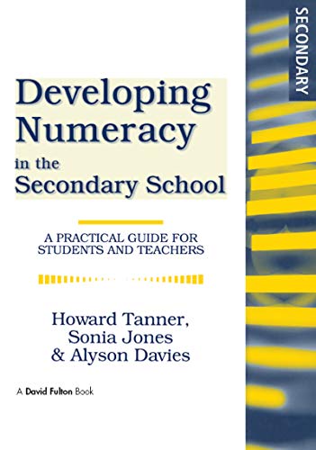 Stock image for Developing Numeracy in the Secondary School for sale by Blackwell's