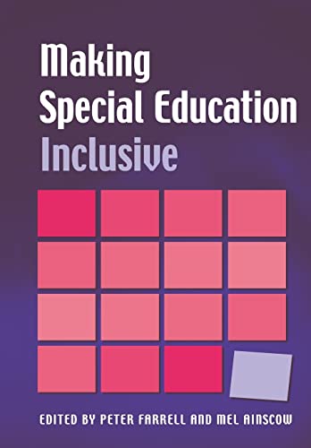 9781853468544: Making Special Education Inclusive