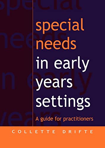 Beispielbild fr Special Needs in Early Years Settings: A Guide for Practitioners zum Verkauf von WorldofBooks