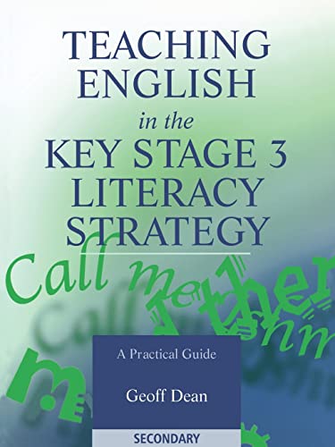 Stock image for Teaching English in the Key Stage 3 Literacy Strategy for sale by MusicMagpie