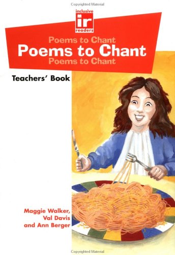 Poems to Chant: Teacher's Book (Inclusive Readers) (9781853468933) by Maggie Walker