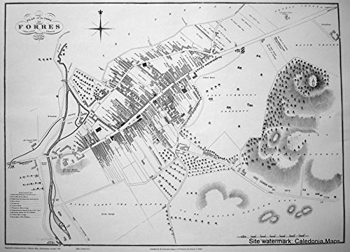 Forres (Scottish Town Plans) (9781853492143) by Wood, John