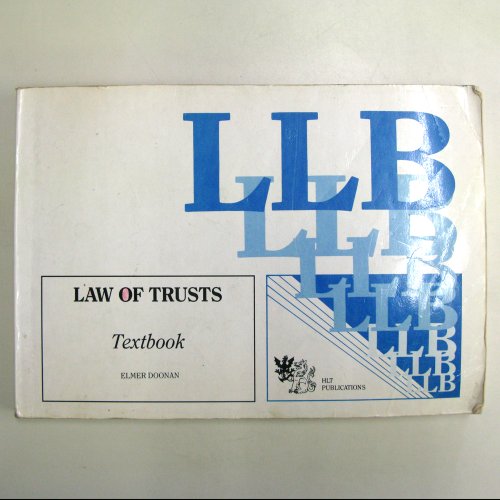 Law of Trusts: Textbook (9781853525278) by Doonan, Elmer