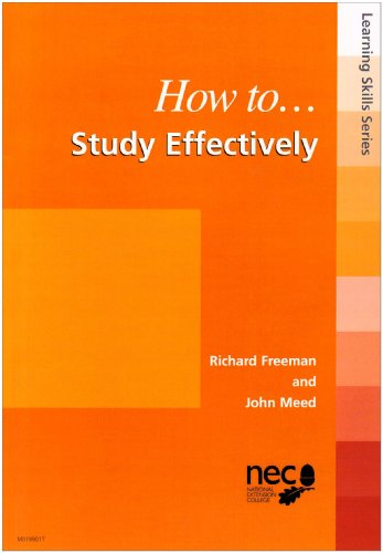 Beispielbild fr How to Study Effectively (Learning skills) zum Verkauf von WorldofBooks