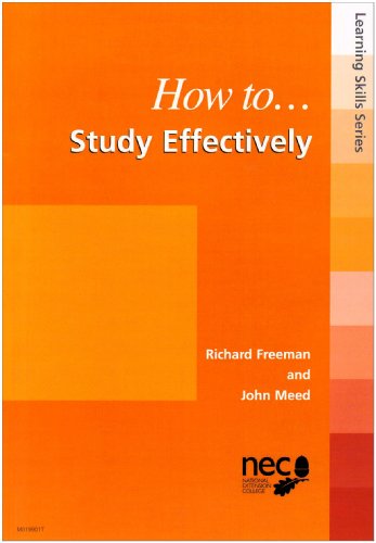 Stock image for How to Study Effectively (Learning skills) for sale by WorldofBooks
