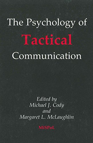 Stock image for Psychology of Tactical Communication (the) for sale by Better World Books